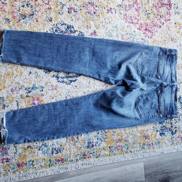 JOE'S Boyfriend Slim Crop Ripped Distressed Jeans in Kency Size 24 - Picture 8 of 15